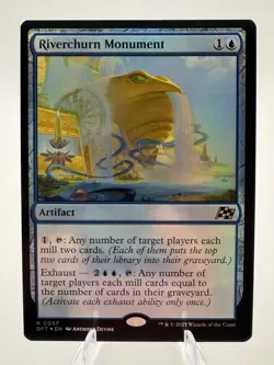 Riverchurn Monument Aetherdrift FOIL #57 Magic the Gathering - Image 1