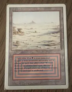 MTG Badlands Revised Edition HP - Image 1