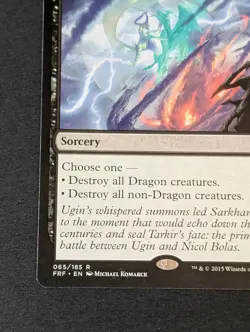 MTG Card - 1x Crux of Fate - Fate Reforged - NM/LP - Rare - Magic The Gathering - Image 3