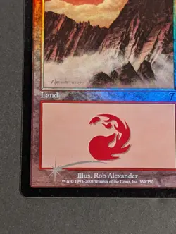 MTG Card - 1x Mountain (339) - Core Set Seventh (7th) Editon - NM/LP Foil, Magic - Image 5