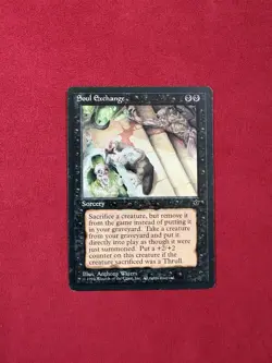 Soul Exchange - Fallen Empires MTG Magic The Gathering Classic Vintage - Image 1