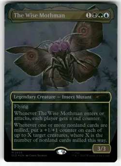 The Wise Mothman (FOIL) 2455 Secret Lair Drop Series Magic: The Gathering NM - Image 1