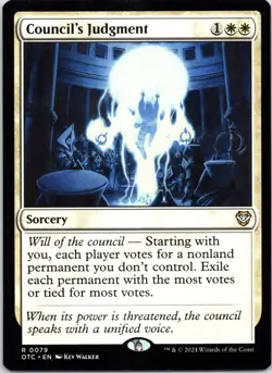 Council's Judgment 11 Rare Double Masters Magic: The Gathering Near Mint - Image 1