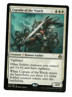 Captain of the Watch 3 Duel Decks: Elspeth vs. Kiora Magic: The Gathering NM - Image 1