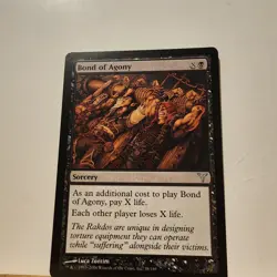 Bond of Agony 38 Dissension Magic: The Gathering NM - FREE SHIPPING - Image 1