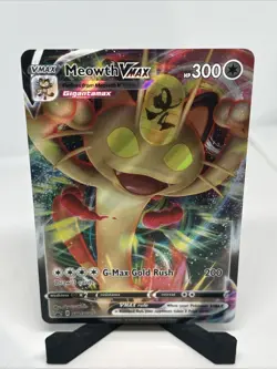 Meowth VMAX SWSH005 SWSH: Sword & Shield Promo Cards Holo - Image 1