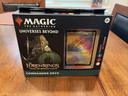 MTG The Lord of The Rings Riders of Rohan Eowyn Commander Deck *NEW* - Image 1