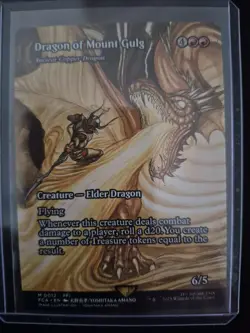 Dragon of Mount Gulg Ancient Copper Dragon Final Fantasy MTG NM Condition - Image 3