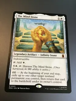 MTG Marvel Super Heroes #0021 The Mind Stone - Image 1