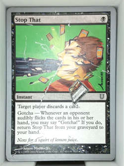 Stop That - Unhinged - MtG Magic the Gathering NM - U064 - Image 1