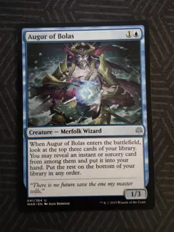 mtg augur of bolas war of the spark - Image 1