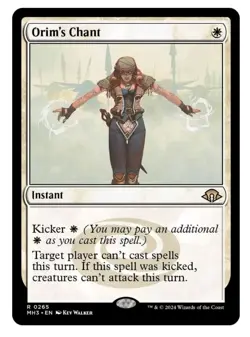 1x MTG Orim's Chant - Modern Horizons 3 Rare! NM Mint - Image 1