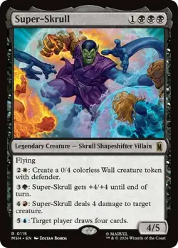 x1 Super-Skrull R MTG Marvel Super Heroes M/NM, English - Image 1
