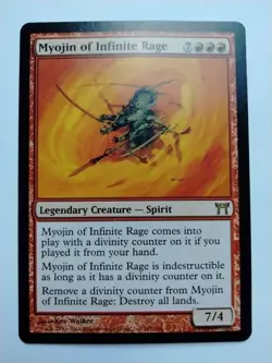 Myojin of Infinite Rage (2004) Champions of Kamigawa 181/306 Magic MTG Regular - Image 1