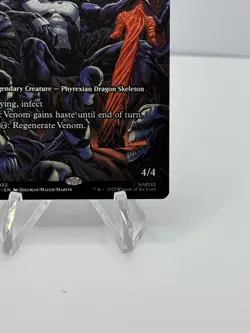 🔥💎Venom King In Black 0022 Borderless Spider Man MTG NM🔥💎 - Image 2