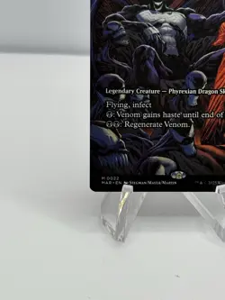 🔥💎Venom King In Black 0022 Borderless Spider Man MTG NM🔥💎 - Image 3