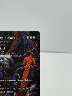 🔥💎Venom King In Black 0022 Borderless Spider Man MTG NM🔥💎 - Image 5