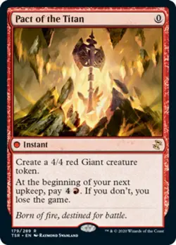 4x Pact of the Titan MTG - Time Spiral Remastered - NM-Mint - Image 1
