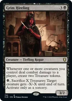 Grim Hireling Commander Legends: Battle for Baldur's Gate NM 755 - Image 1