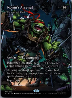 Conqueror's Flail 15/-- Teenage Mutant Ninja Turtles Source Material Mythic - Image 1