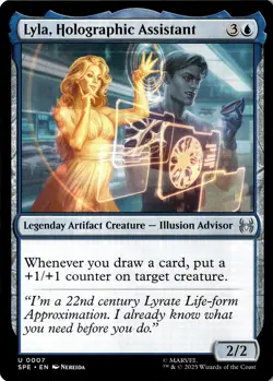 NM - Lyla, Holographic Assistant U Marvel's Spider-Man: Eternal-Legal 7 - Image 1