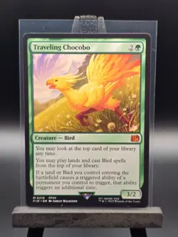 Traveling Chocobo Final Fantasy NM MTG - Image 1