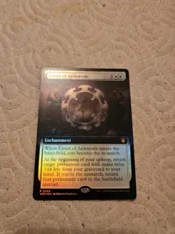 MTG Court of Ardenvale Extended Art 29 WOC Wilds of Eldraine Foil R NM Magic - Image 1