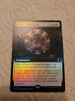 MTG Court of Ardenvale Extended Art 29 WOC Wilds of Eldraine Foil R NM Magic - Image 2