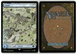 Island (0715) (Surge Foil) 715 Universes Beyond: The Lord of the Rings Foil NM - Image 3