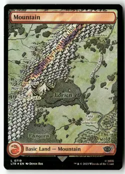 Mountain (0719) (Surge Foil) 719 Universes Beyond: The Lord of the Rings Foil NM - Image 1