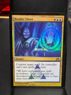 Render Silent 1x FOIL DGM MTG Dragon's Maze Rare - Image 1