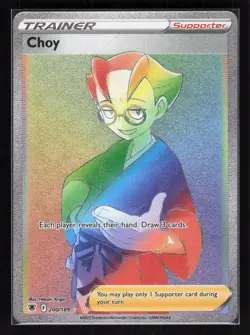 Choy (Secret) Holo Secret Rare Pokemon SWSH10: Astral Radiance 200/189 NM - Image 1
