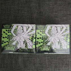 2x Perfect Order Pokemon Center EXCLUSIVE Elite Trainer Box ETB TCG - Image 1