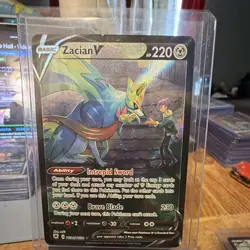 Pokemon TCG Zacian V TG21/TG30 Swsh10 Trainer Gallery Ultra Rare Holo ENG - Image 1