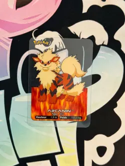 ARCANINE #059 LAMINCARD COLECCION POKEMON LAMINCARDS 2005 EDIBAS - Image 1