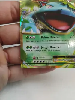 Pokemon Card TCG Venusaur EX 1/108 XY Evolutions 2016 Ultra Rare Holo NM - Image 4