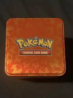Pokemon TCG: Fire Stacking Tin (Empty) with Collectible Scorbunny Coin - Image 3