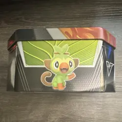Pokemon Galar Partners Tin (2020) Metal Card Storage Scorbunny (EMPTY- No cards) - Image 2