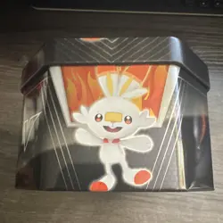 Pokemon Galar Partners Tin (2020) Metal Card Storage Scorbunny (EMPTY- No cards) - Image 4
