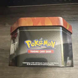 Pokemon Galar Partners Tin (2020) Metal Card Storage Scorbunny (EMPTY- No cards) - Image 5