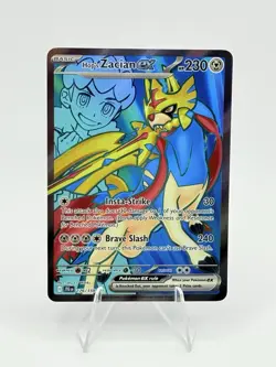 2025 Pokemon SV Journey Together JTG EN Hop's Zacian ex #176/159 - Image 1