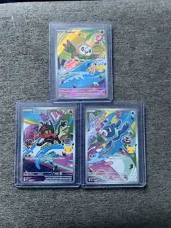 Pokemon First Partner Series 1: Gen 7 / Alola MEP 043 044 045 Promo Cards - NM - Image 1