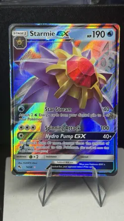2019 Starmie GX 14/68 Pokemon: Hidden Fates Ultra Rare Holo NM+ - Image 1