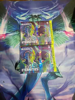 Magic The Gathering Edge Of Eternities Collector Omega Booster Box SET OF 2 - Image 1