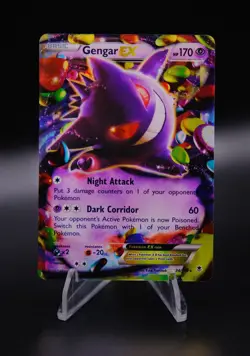 Pokemon Gengar EX 34/119 XY Phantom Forces Holo Ultra Rare English - Image 1