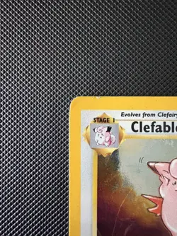 Pokemon TCG Clefable 1/64 Holo Rare Jungle Card WOTC 1999 MP Condition - Image 3