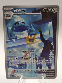 Metang 094/086 Chaos Rising Illustration Rare English NM Condition Pokemon TCG - Image 1