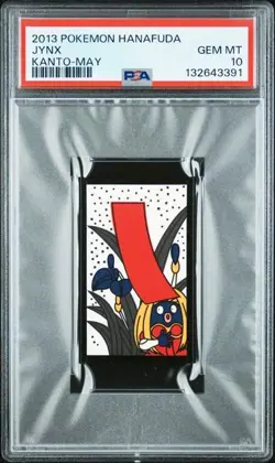 PSA 10 Jynx Hanafuda Kanto May Japanese Pokemon 2013 - Image 1