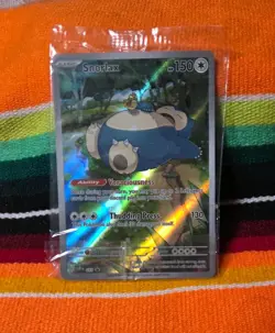SEALED Pokemon Snorlax SVP051 Pokemon 151 SV Black Star Promo NM English TCG (b) - Image 1