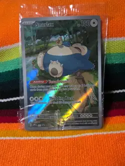 SEALED Pokemon Snorlax SVP051 Pokemon 151 SV Black Star Promo NM English TCG (b) - Image 3